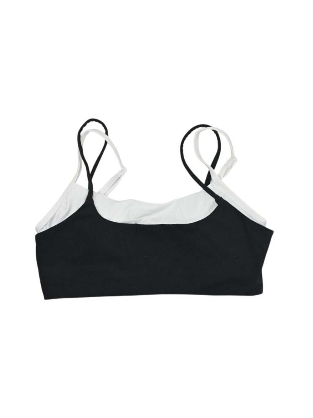 Gold Hinge Double Layer StrydeForm Bra in Black